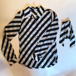 Club Monaco Striped Top